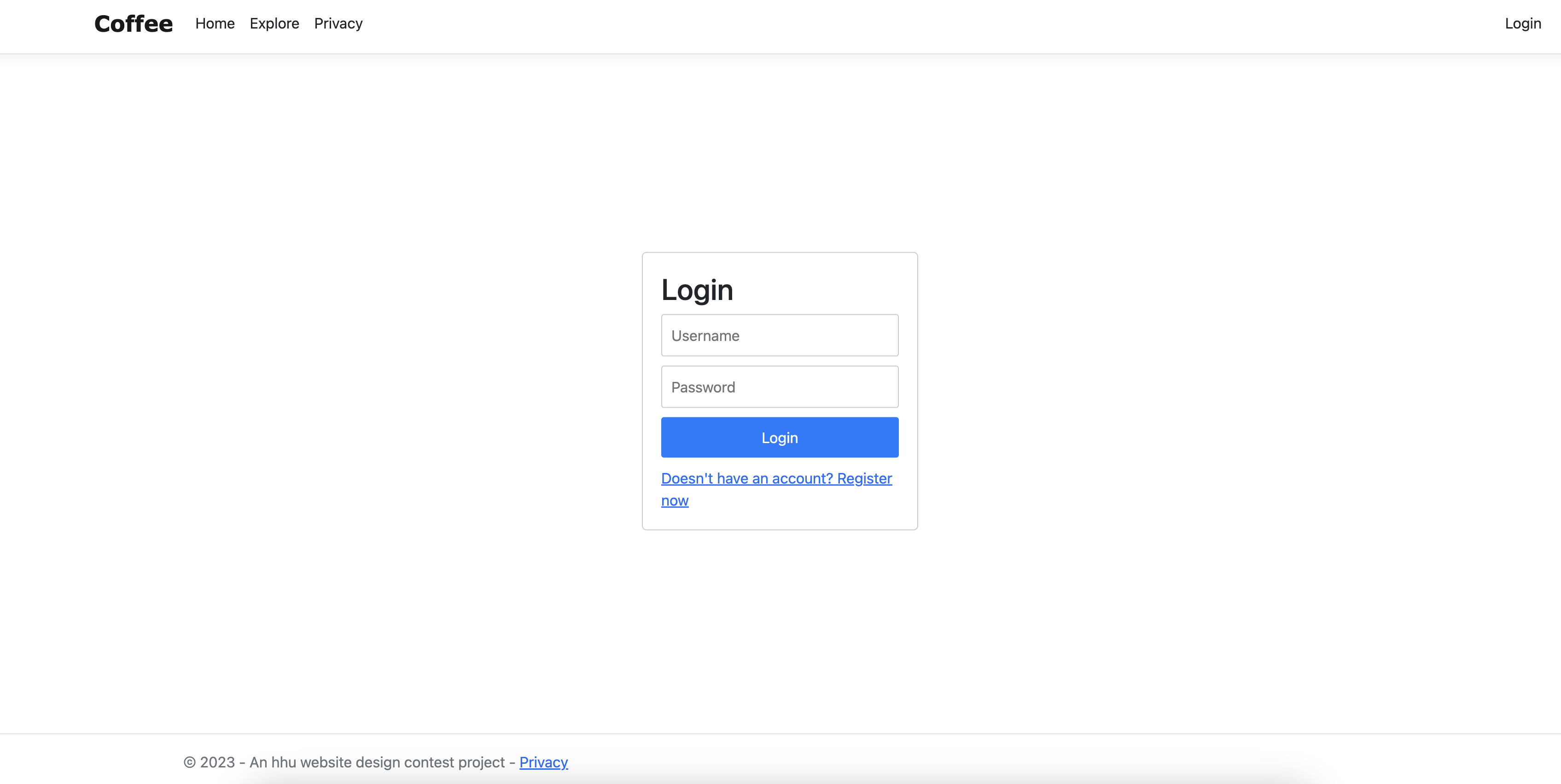 a screenshot of my not-finished webpage.